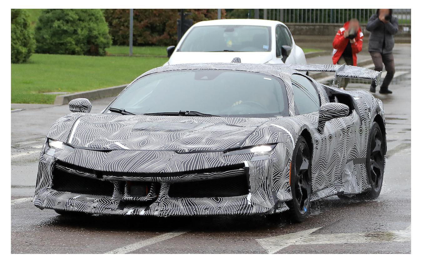 フェラーリ SF90 LM プロトタイプ(スクープ写真)
