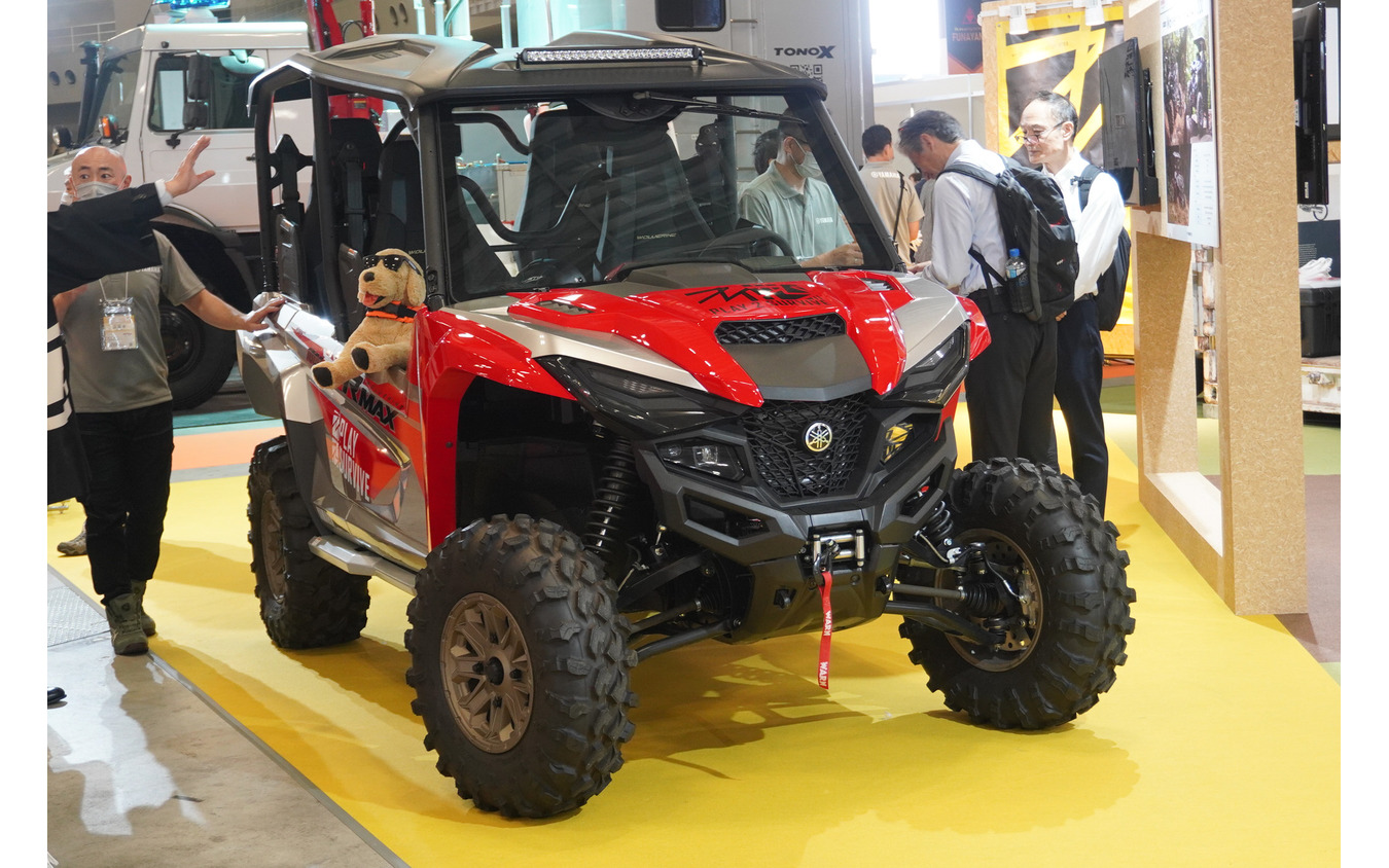 ヤマハの四輪バギー ウルヴァリン RMAX4 1000(東京国際消防防災展2023)