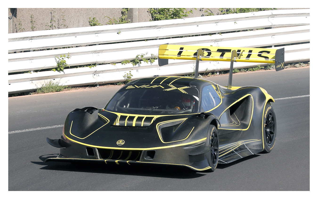 ロータス エヴァイヤX 開発車両(スクープ写真)