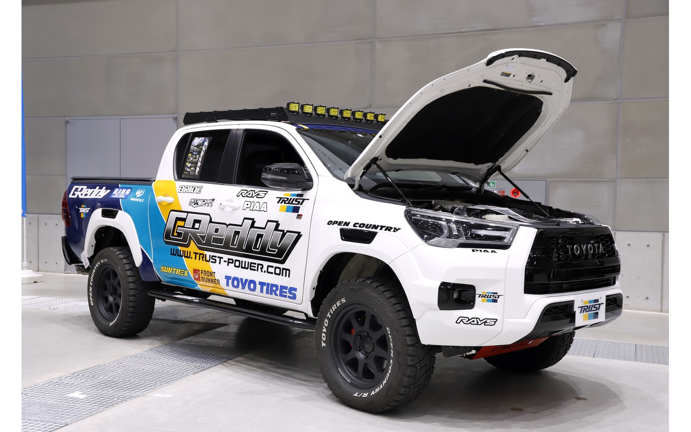 トヨタ ハイラックス x TEAM DAYTONA D108【群馬パーツショー2023】