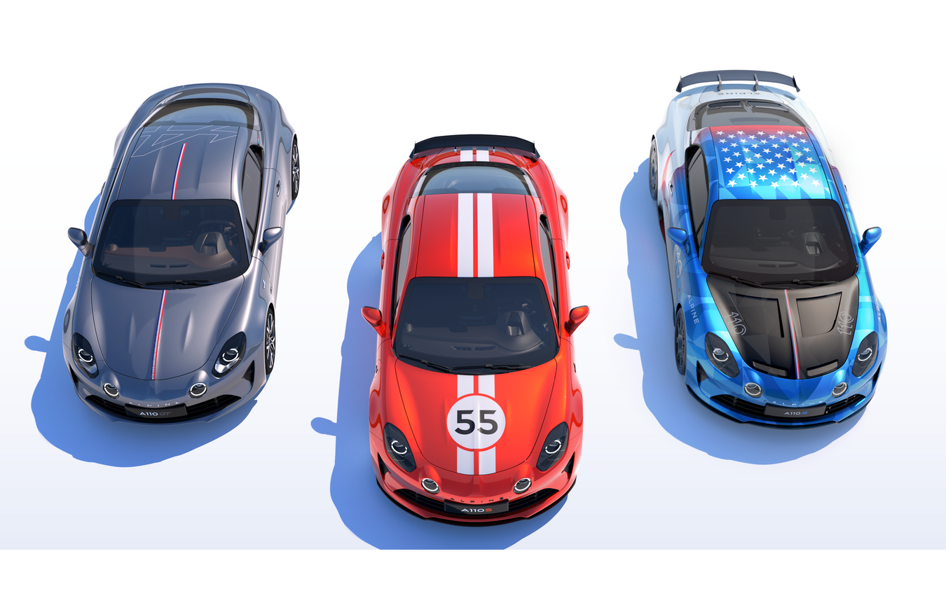 アルピーヌ A110 のカスタマイズオプション「アトリエアルピーヌ」(欧州仕様)
