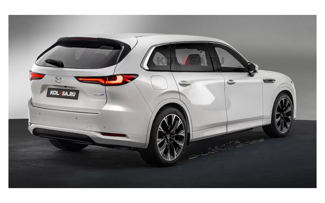 マツダ CX-80 予想CG