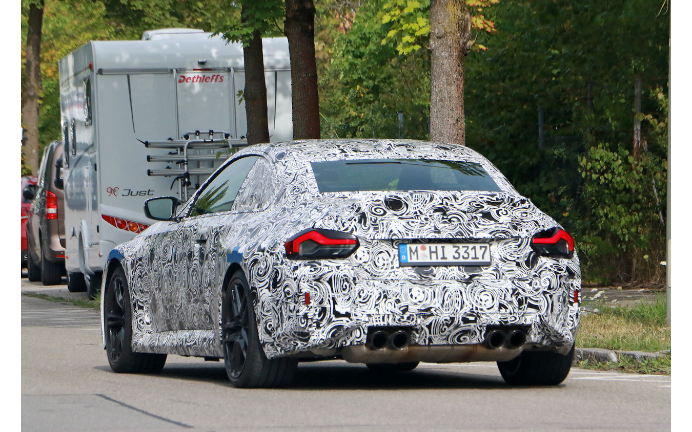 BMW M2 CS プロトタイプ(スクープ写真)