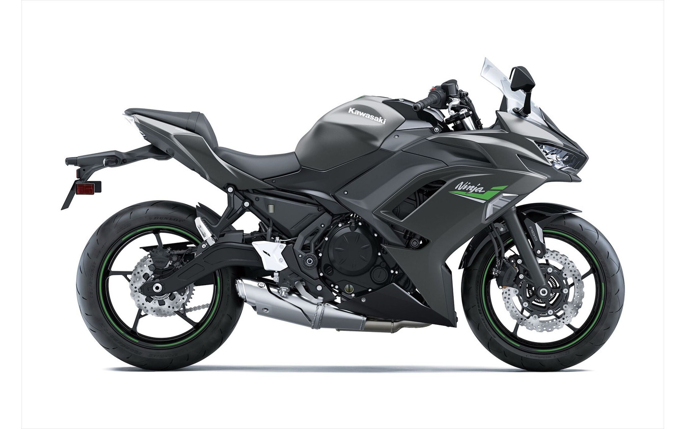 「Ninja 650 (メタリックマットグラフェンスチールグレー×エボニー)」