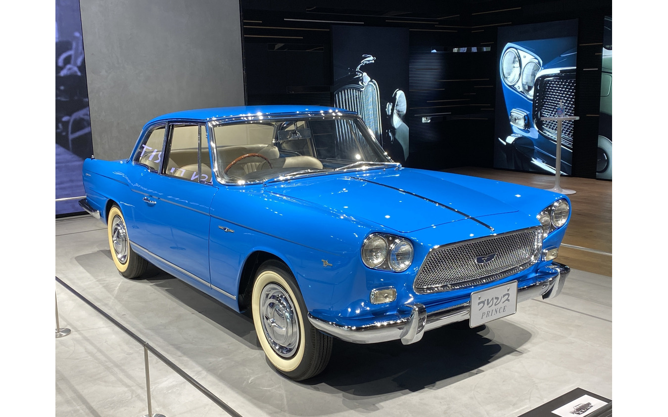 1960年のトリノショーでスカイライン・スポーツがデビュー。カブリオレとクーペが出品された。日産ギャラリーに展示されているクーペは当時の出品車そのもの。