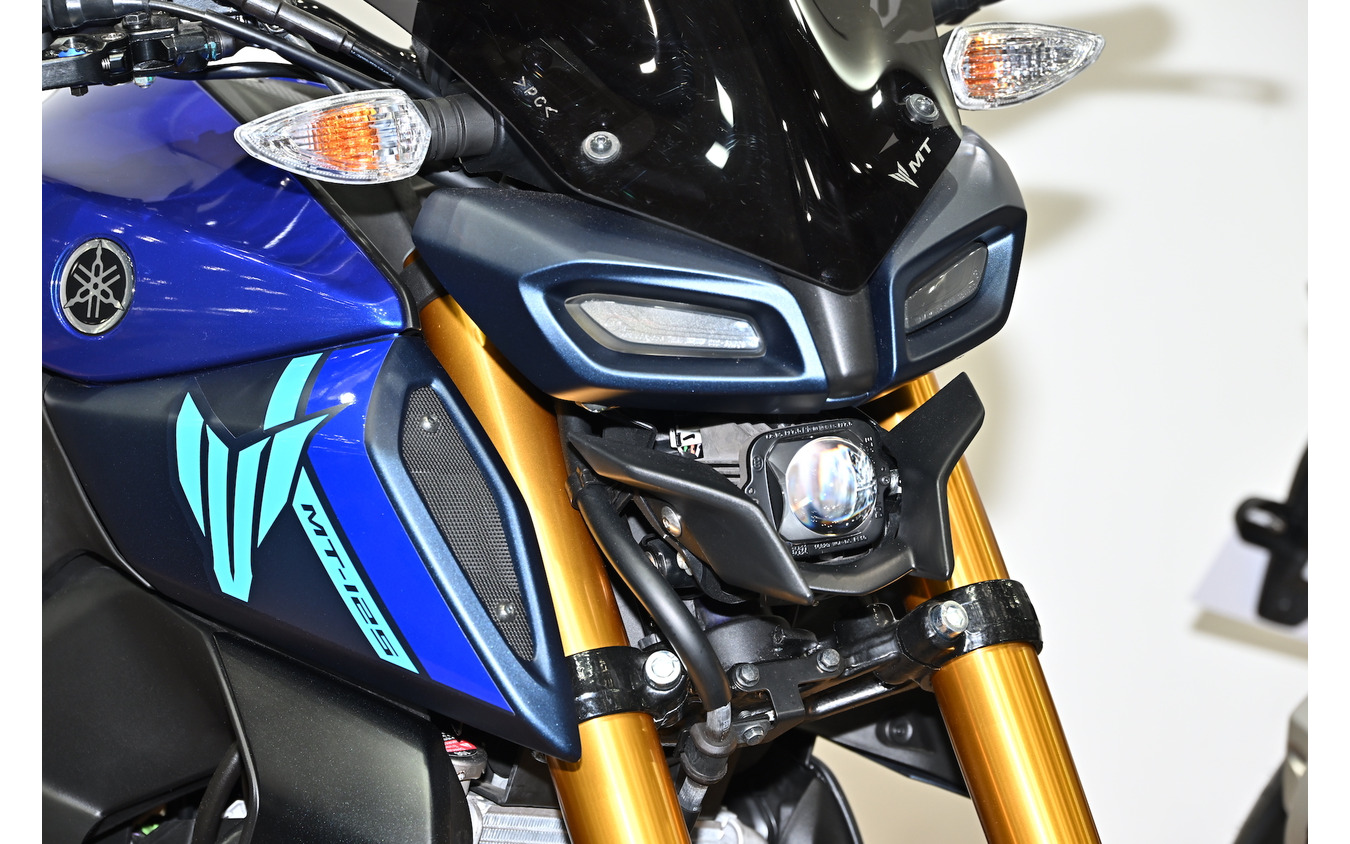 ヤマハ MT-125 アクセサリー装着車(写真は東京モーターサイクルショー2023出展車両)