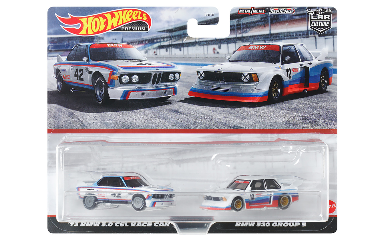 ’73 BMW 3.0 CSLレースカー／BMW 320 グループ5【プレミアム2パック】(12月発売予定)