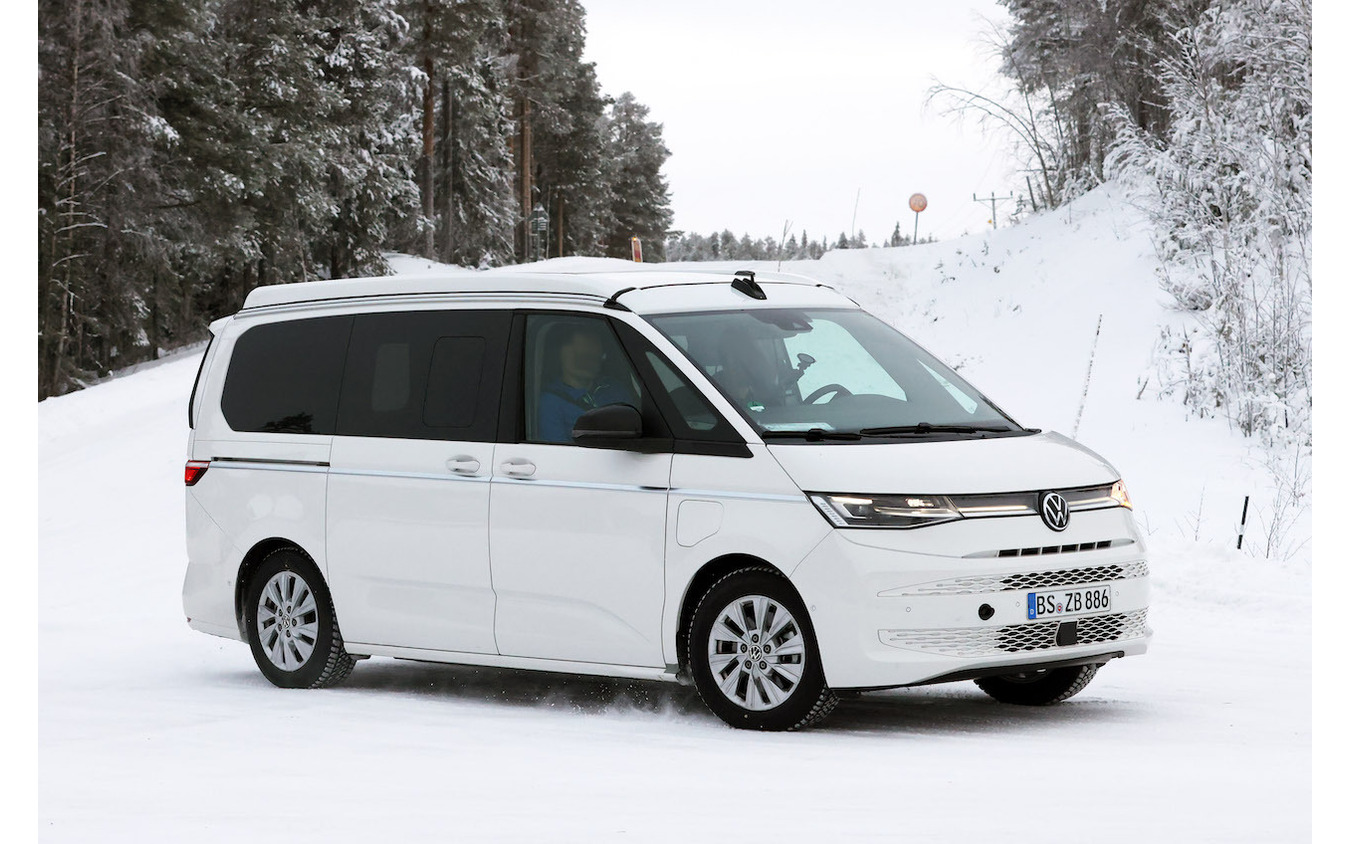 VW カリフォルニア PHEV プロトタイプ(スクープ写真)