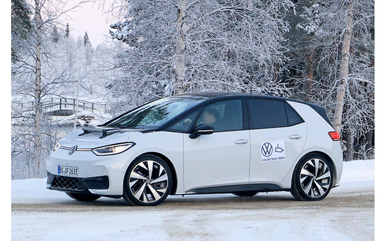 VW ID.3 GTI プロトタイプ(スクープ写真)