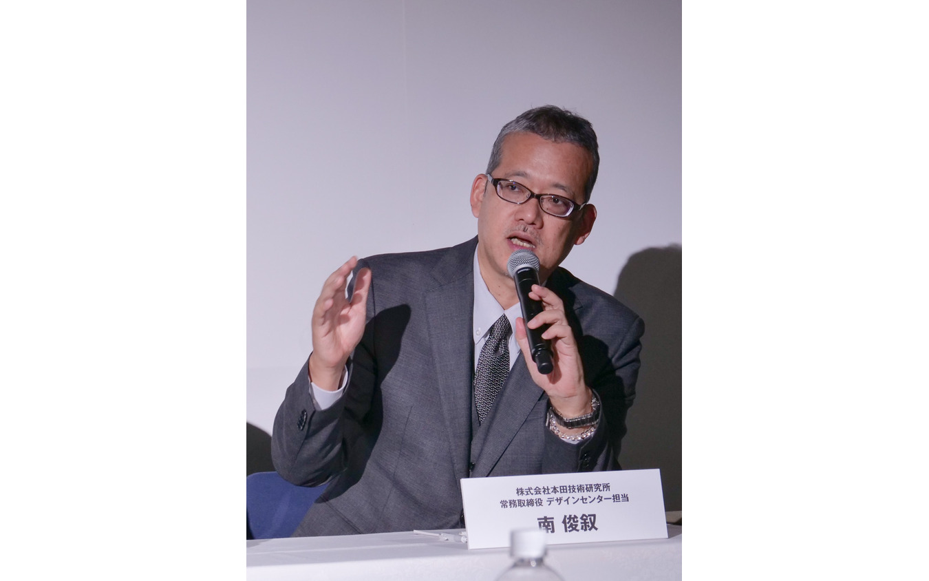 本田技術研究所 常務取締役 デザインセンター担当の南俊叙氏