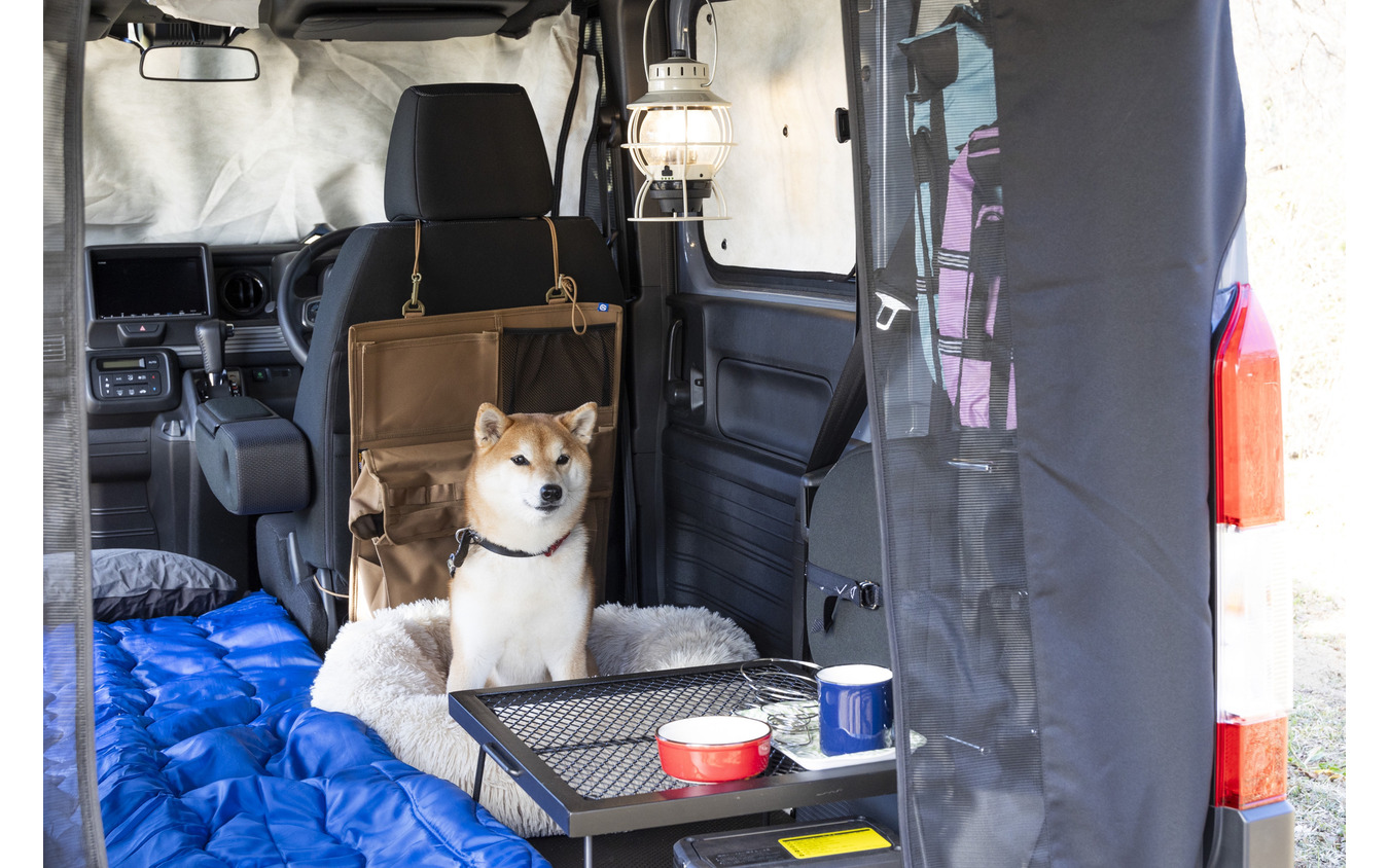 N-VAN x Honda Dog“1人と1匹車中泊バージョン”