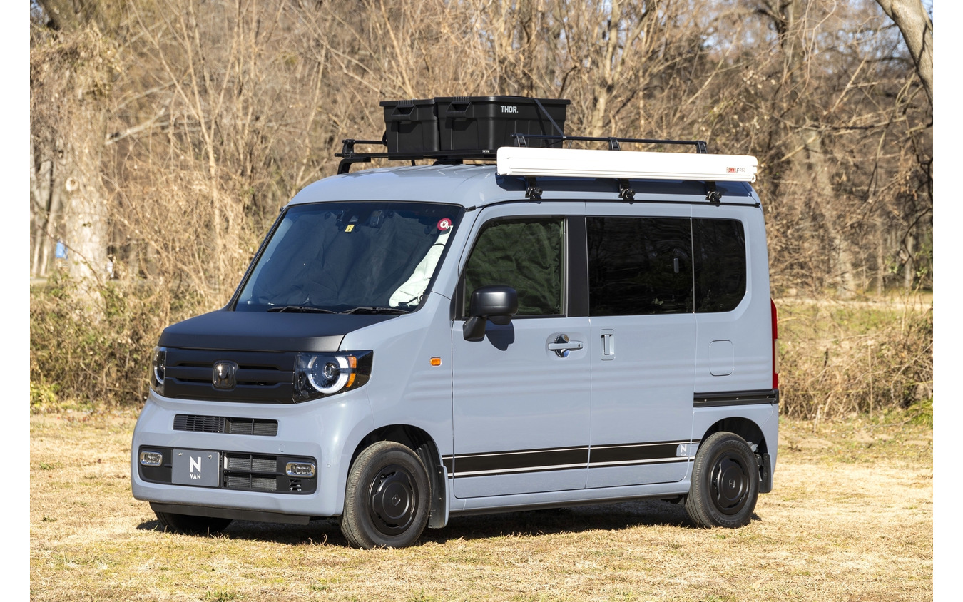 N-VAN x Honda Dog“1人と1匹車中泊バージョン”