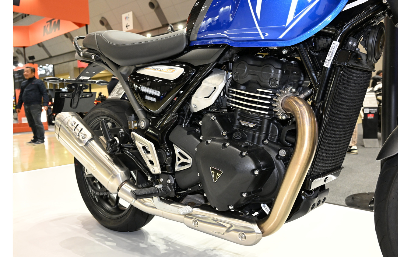 トライアンフ スピード400(東京モーターサイクルショー2024)