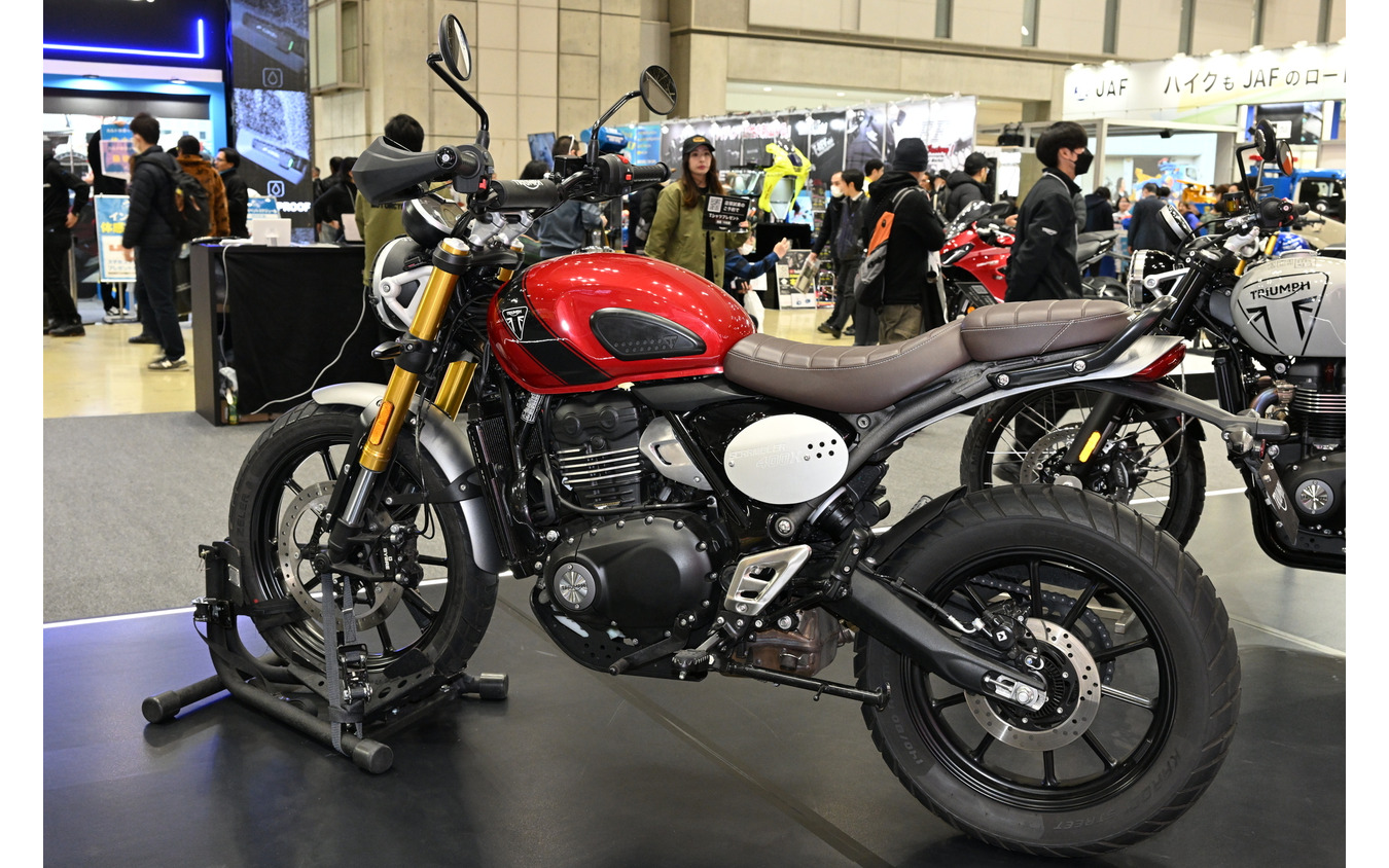 トライアンフ スクランブラー400X(東京モーターサイクルショー2024)