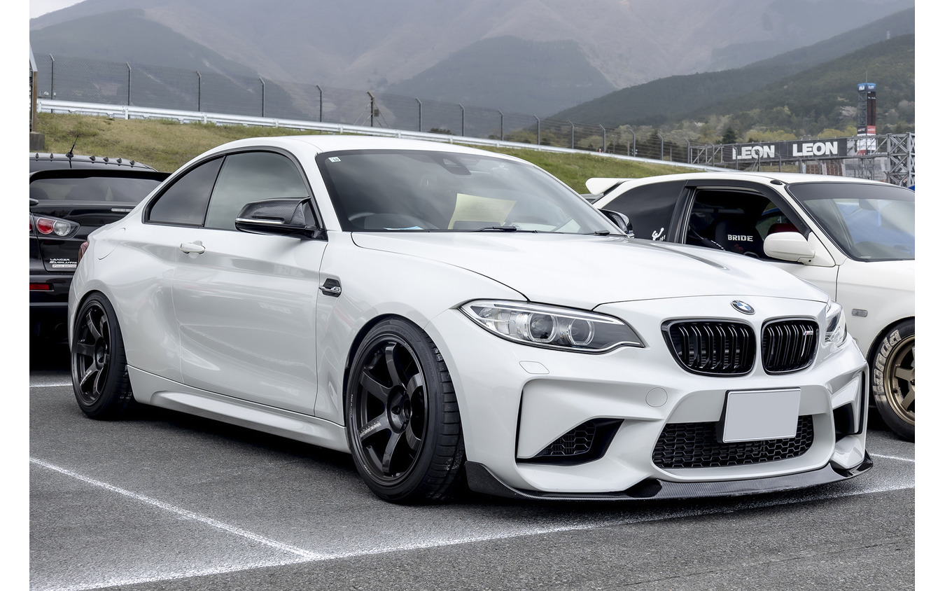 BMW M2×ボルクレーシングTE37 SAGA S-Plus　265/35R18