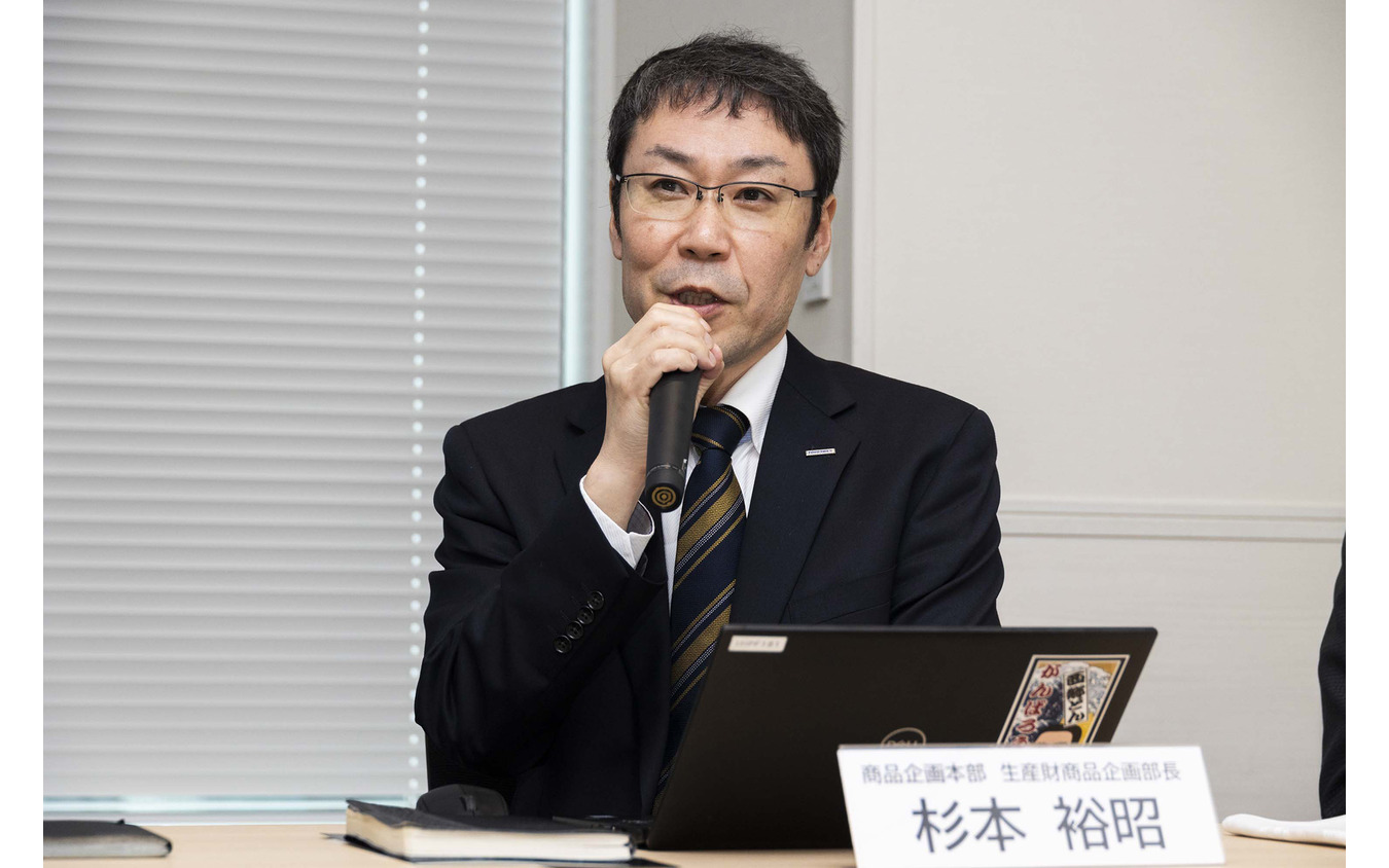 TOYO TIRE株式会社 商品企画本部  生産財商品企画部長 杉本 裕昭氏