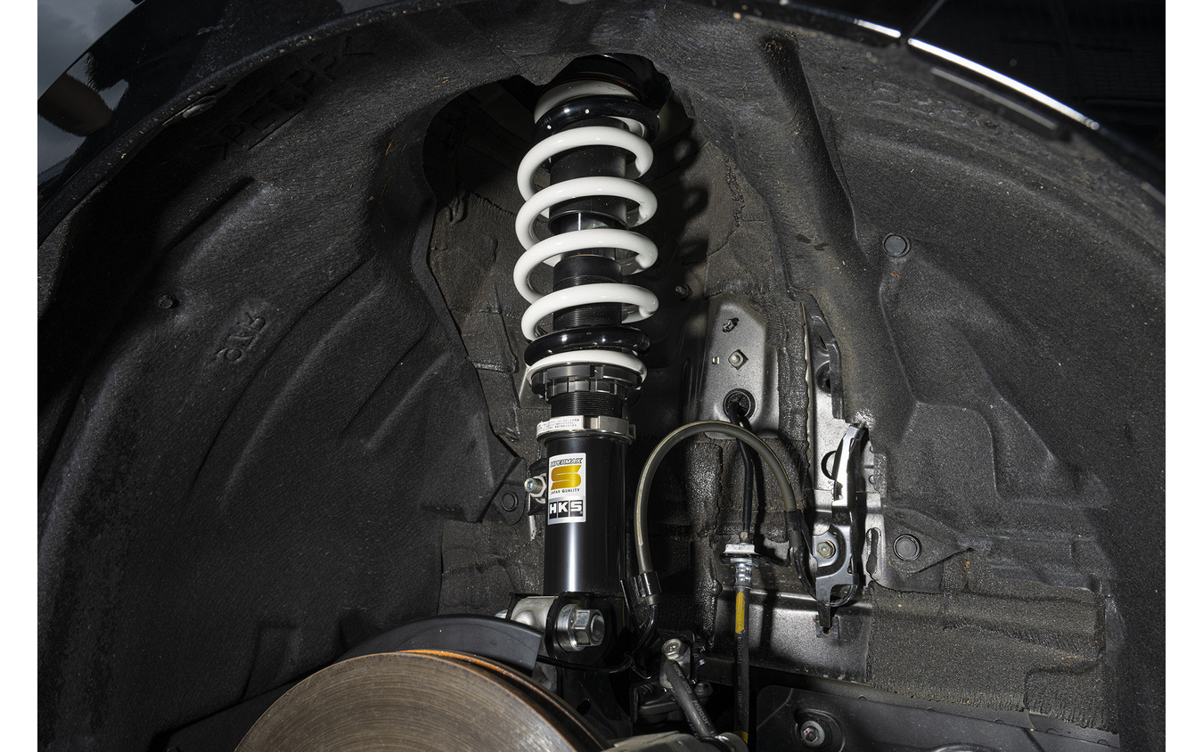 新型アルファード ヴェルファイア用 車高調整式サスペンション「HKS HIPERMAX S」