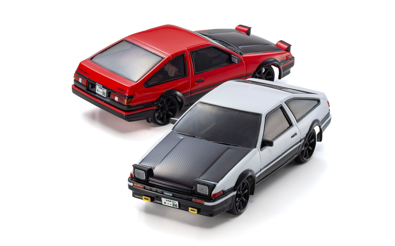 京商から『スプリンタートレノ・AE86』をモチーフにしたトイラジ「ファーストミニッツ」発売