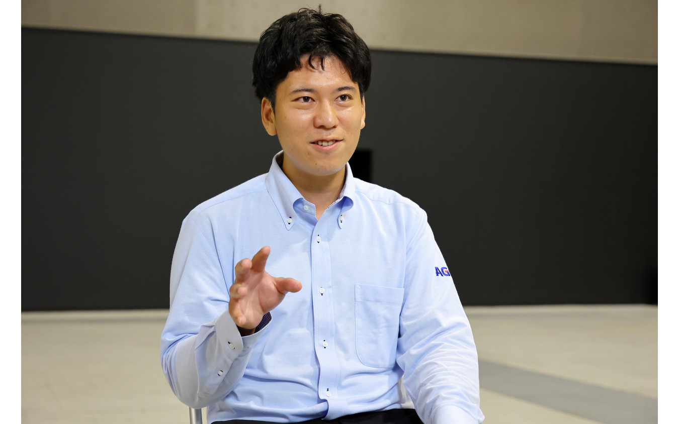 AGC オートモーティブカンパニー モビリティ事業本部 車載ガラス事業部 技術統括部 新商品開発グループの藤江陽平氏