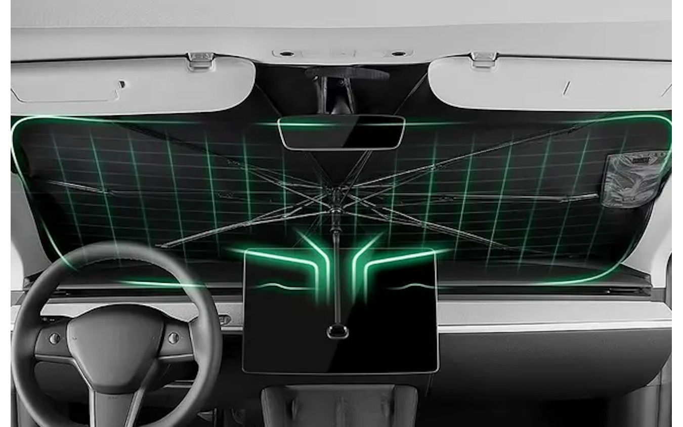 車内用フロントガラスサンシェード