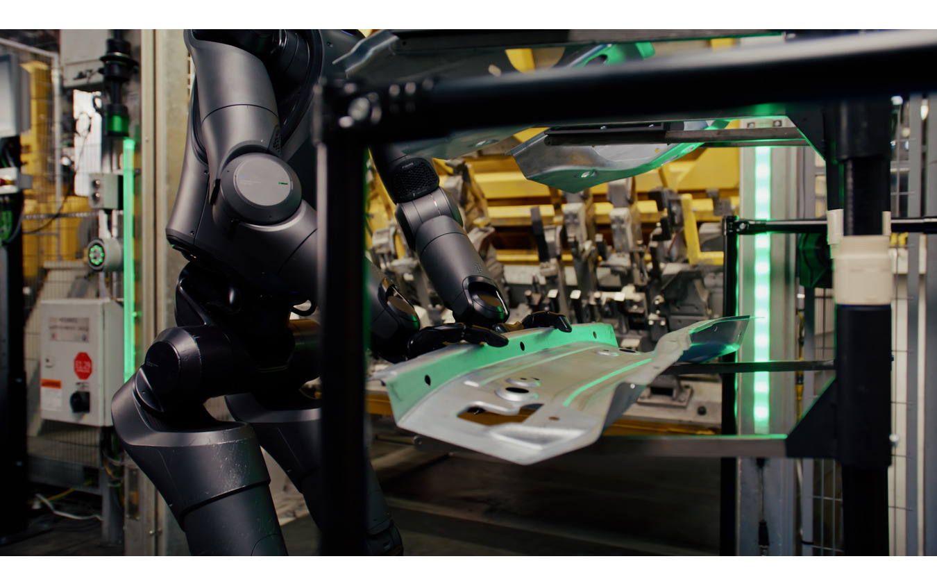 BMWの生産ラインに導入されるヒューマノイドロボット「Figure02」