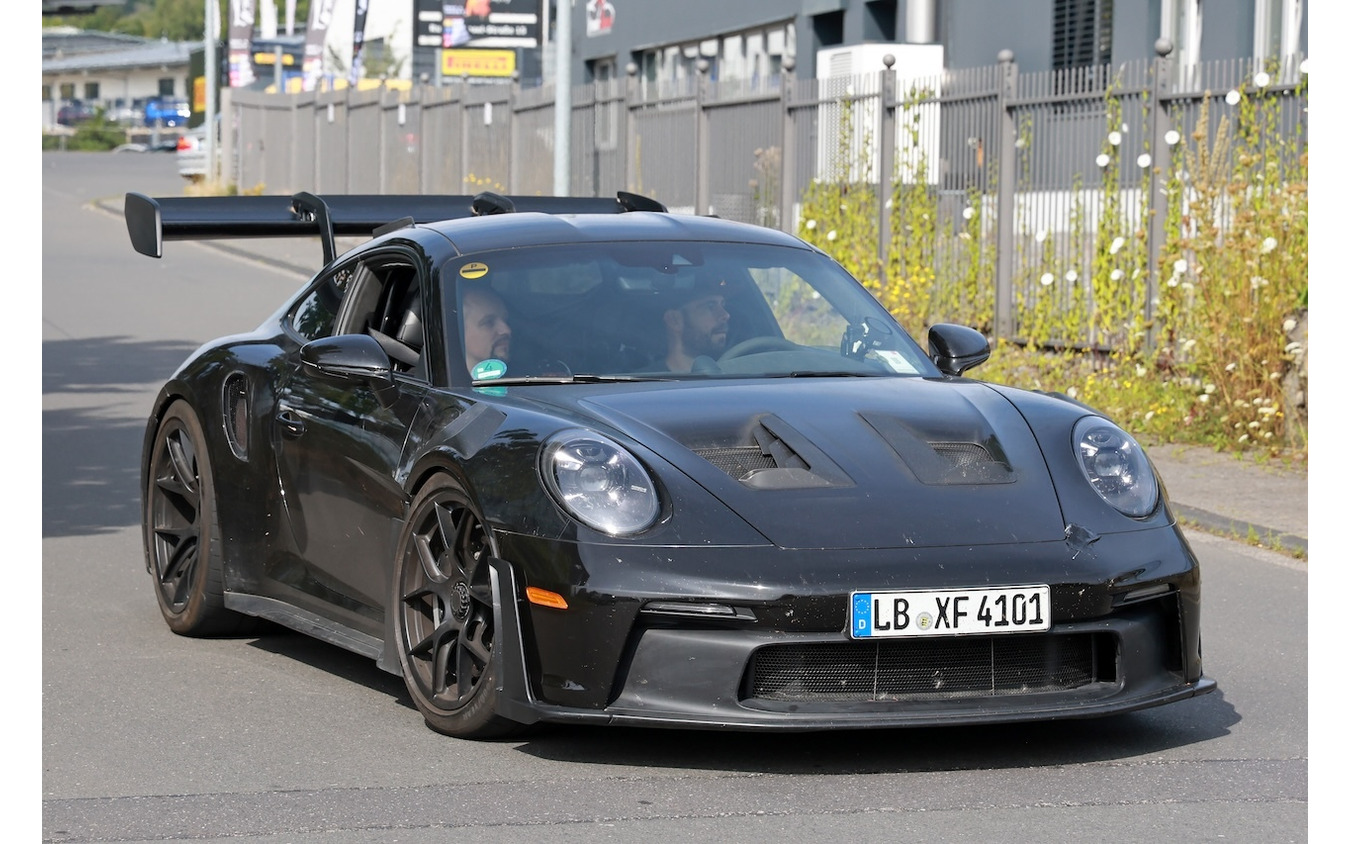 ポルシェ 911GT3 RS 改良新型のプロトタイプ