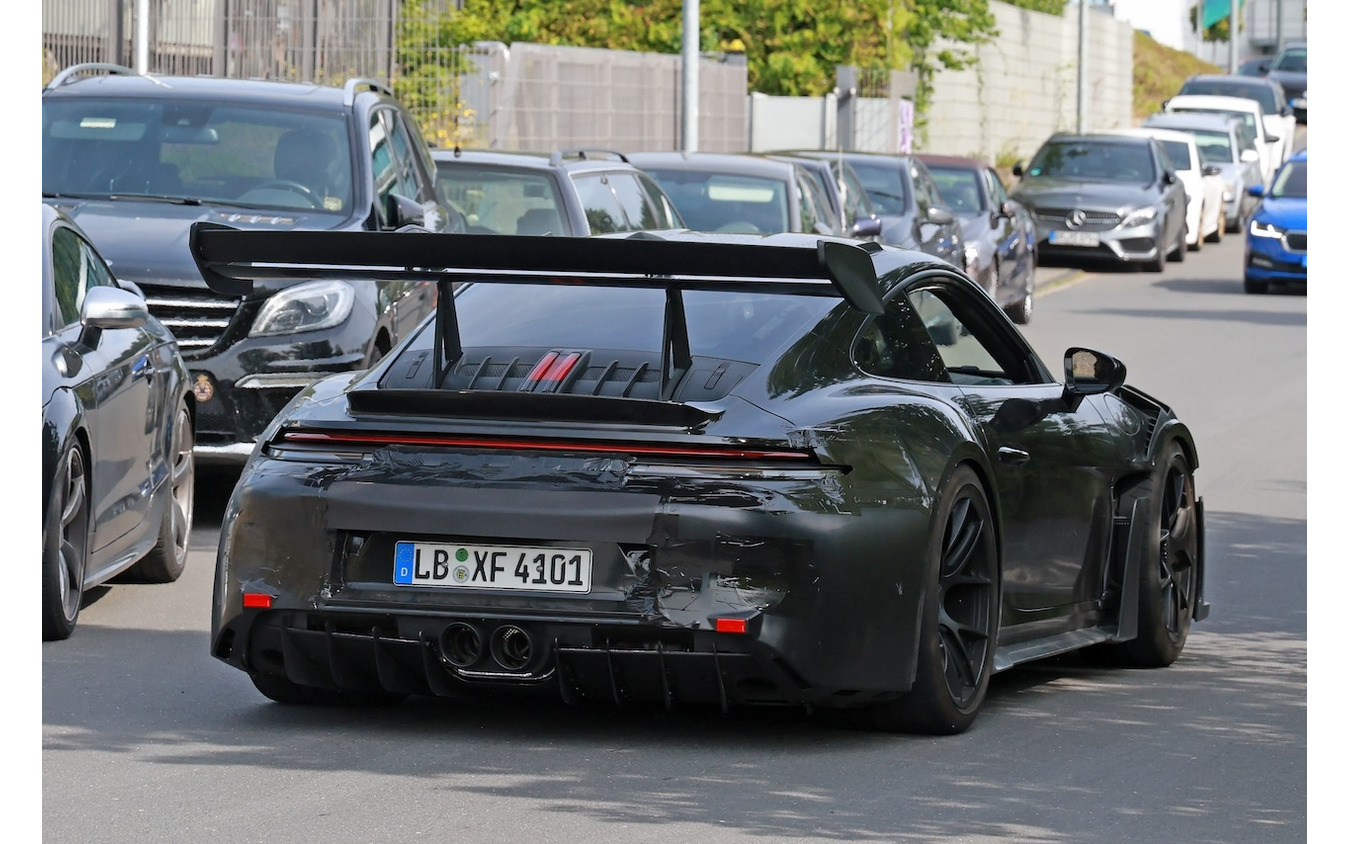 ポルシェ 911GT3 RS 改良新型のプロトタイプ