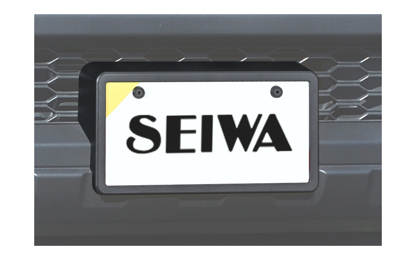 SEIWA・スズキ・ジムニー専用フロントナンバーフレーム(K441)
