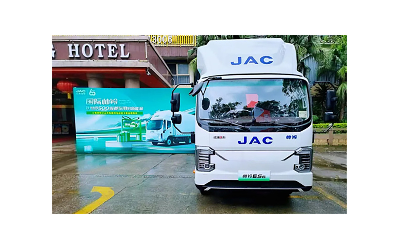 中国JAC傘下の「江淮1卡」の新型電動トラック『帥鈴ES6天和版』