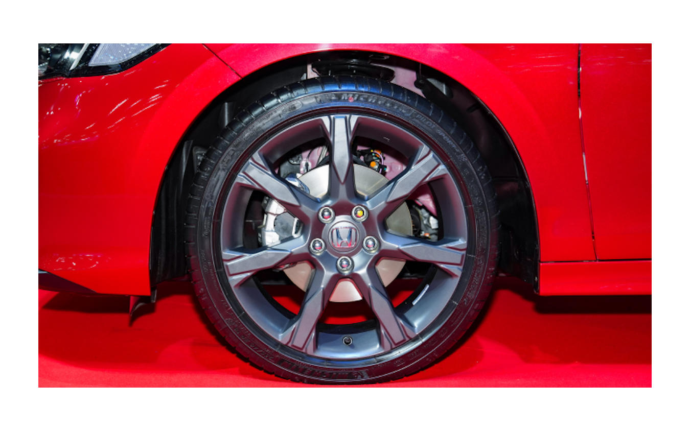 ホンダ・シビック改良新型の「e:HEV RS」(タイ仕様)