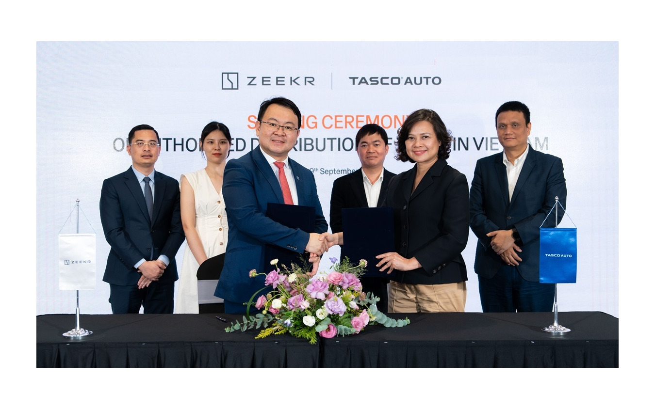 中国EVブランド「Zeekr」がベトナムTascoAutoとディストリビューター契約を締結