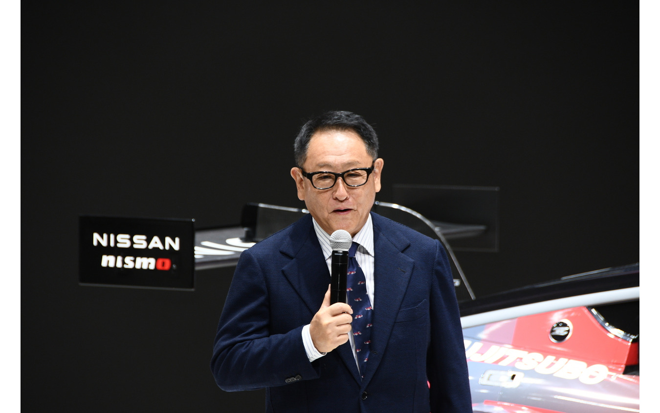STMO（スーパー耐久未来機構）理事長を務める豊田章男トヨタ自動車の会長