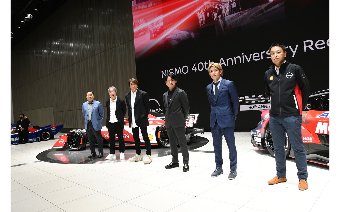 トークショーを担当したドライバーとエンジニア