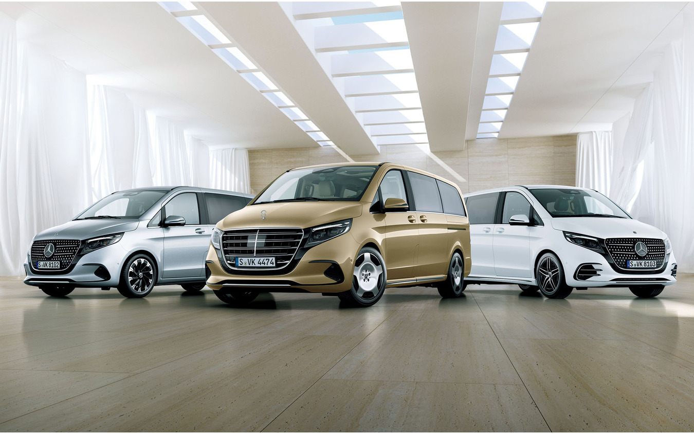 「V 220 d」と「V 220 d EXCLUSIVE long Platinum Suite」