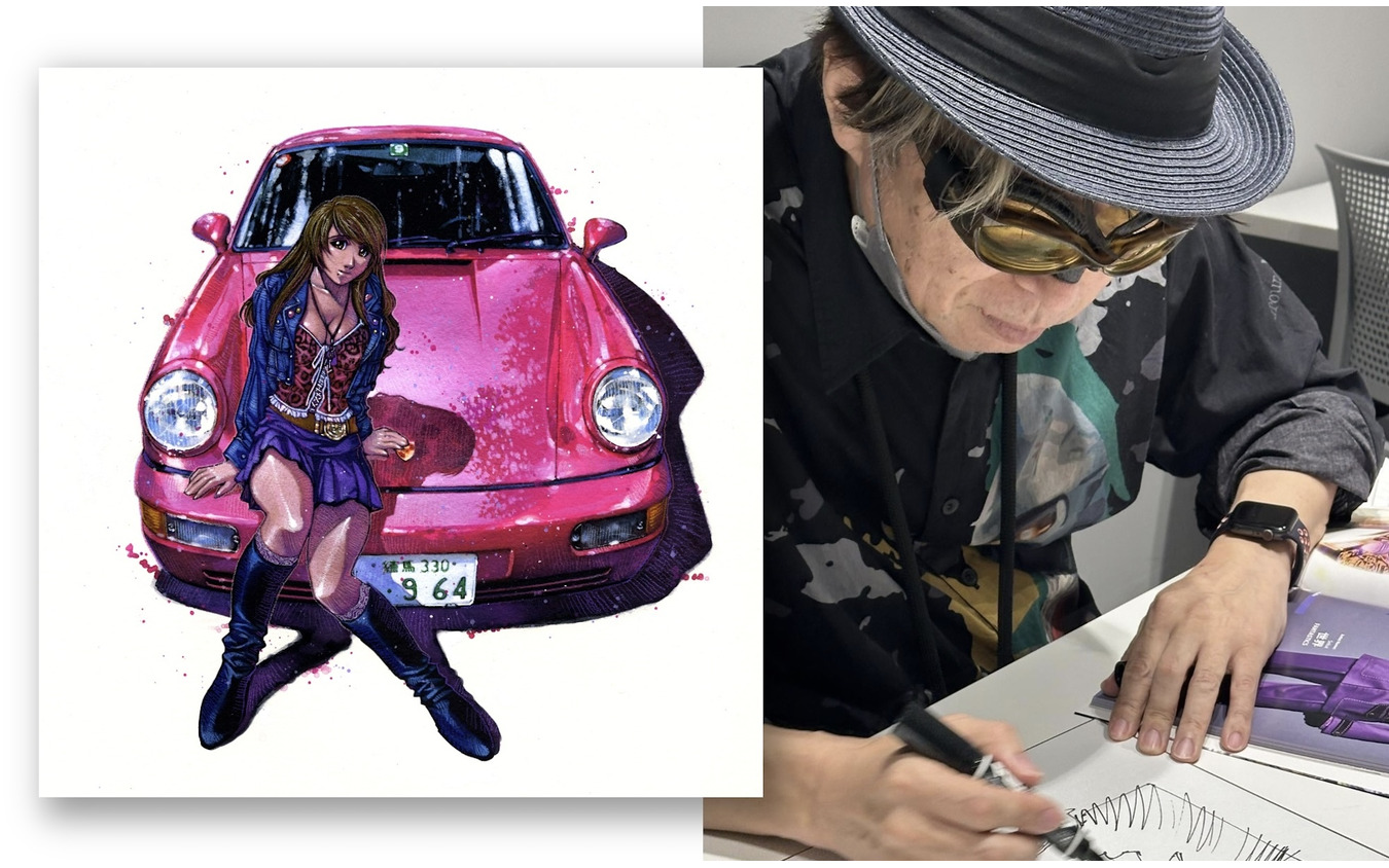 PORSCHE STUDIO GINZA ×彼女のカレラ20周年記念原画展 -My Favorite PORSCHE-