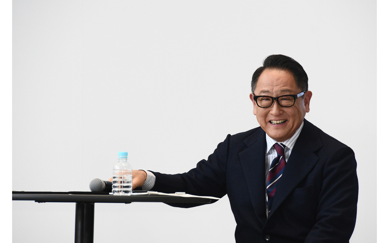 モリゾウ氏(トヨタ自動車代表取締役会長 豊田章男氏)