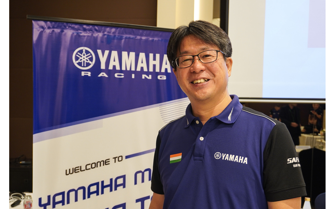 「憧れを売っているんです」と語るヤマハモーターインディアグループの知花栄進会長