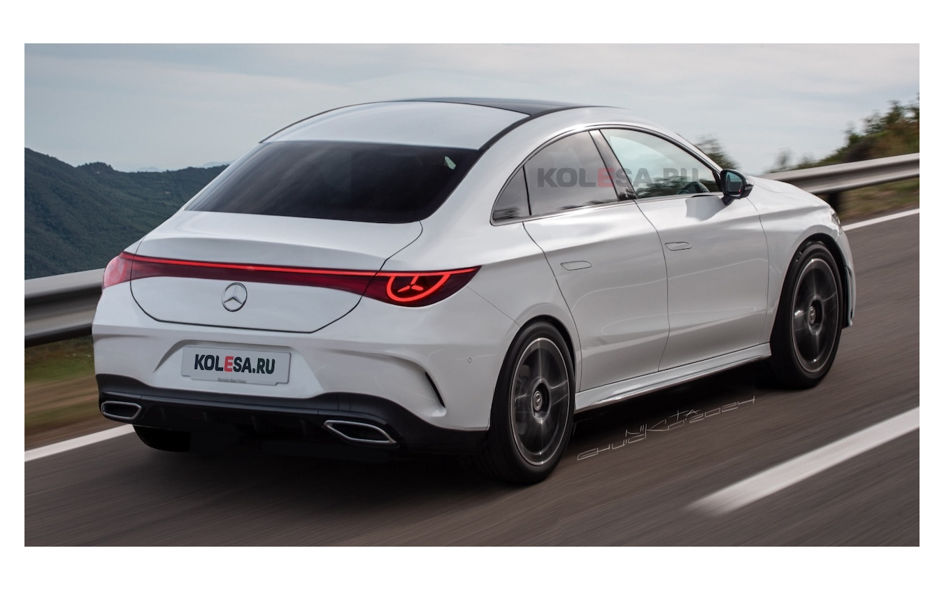 メルセデスベンツ CLA次期型 予想CG