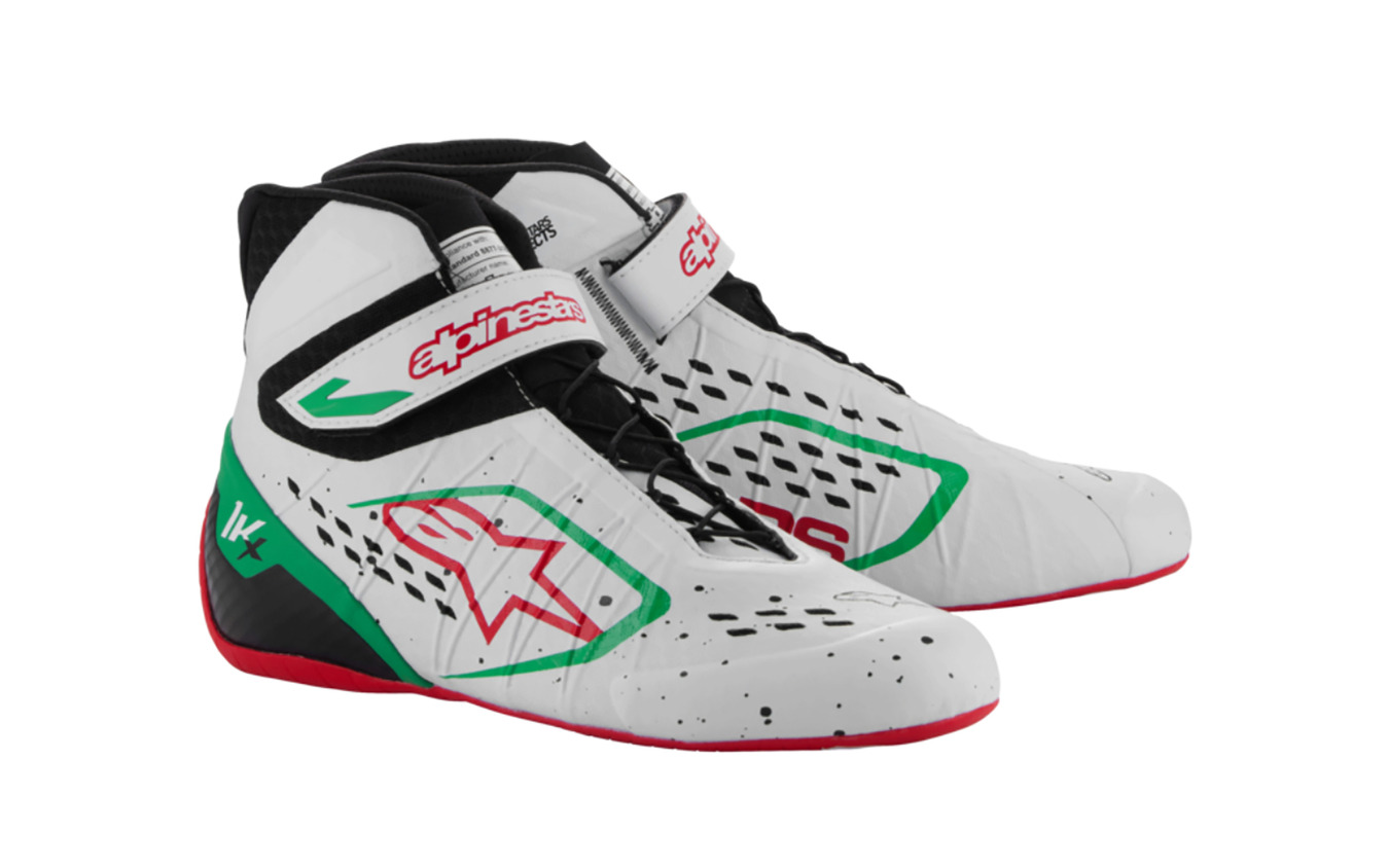 TECH-1 KX V3 SHOES FIA 263 WHITE GREEN RED