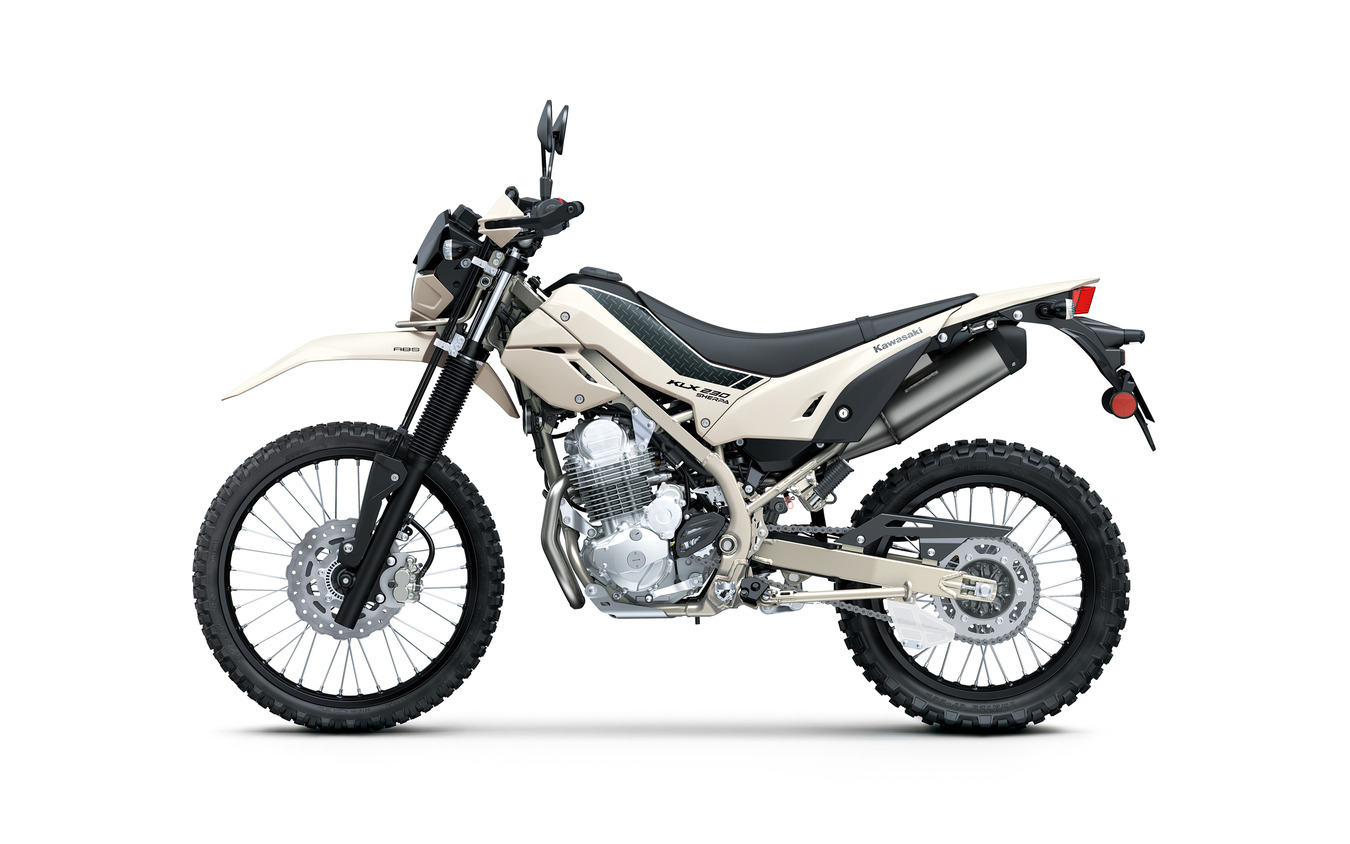 カワサキ KLX230 SHERPA(ホワイティッシュベージュ)