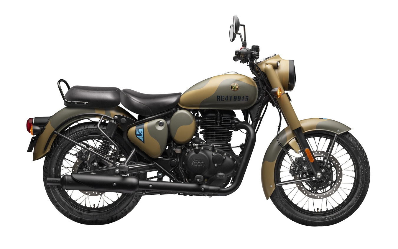 ロイヤルエンフィールド クラシック350(シグナルズ・シリーズ コマンド・サンド)