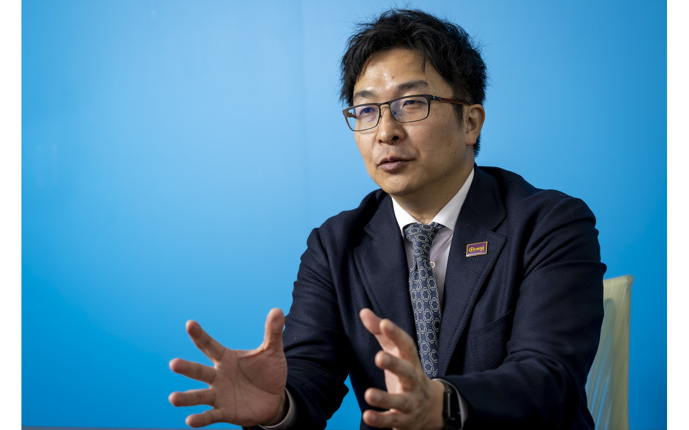 クエスト・グローバル・ジャパン 代表取締役社長の貫名 聡氏