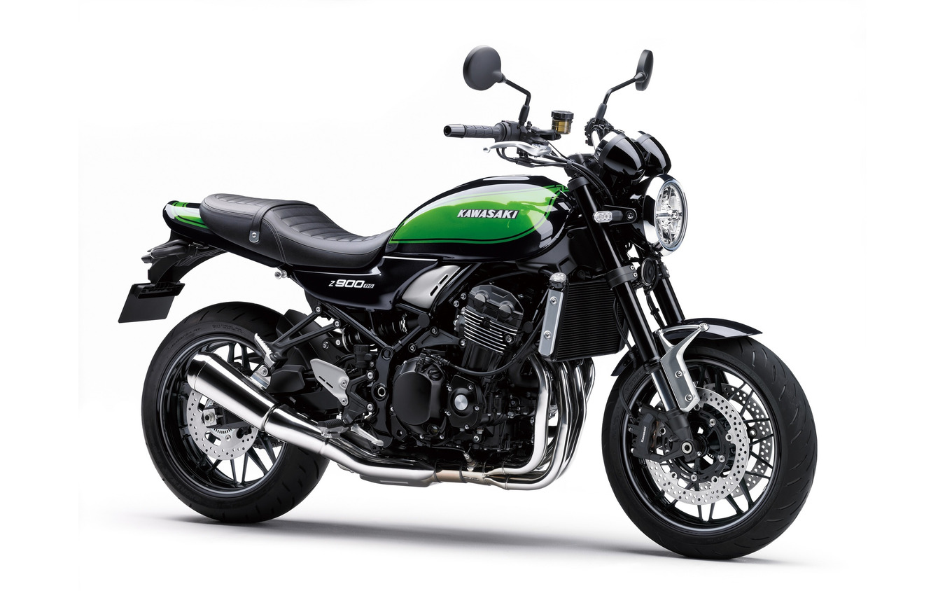 カワサキ Z900RS(メタリックディアブロブラック×キャンディライムグリーン)