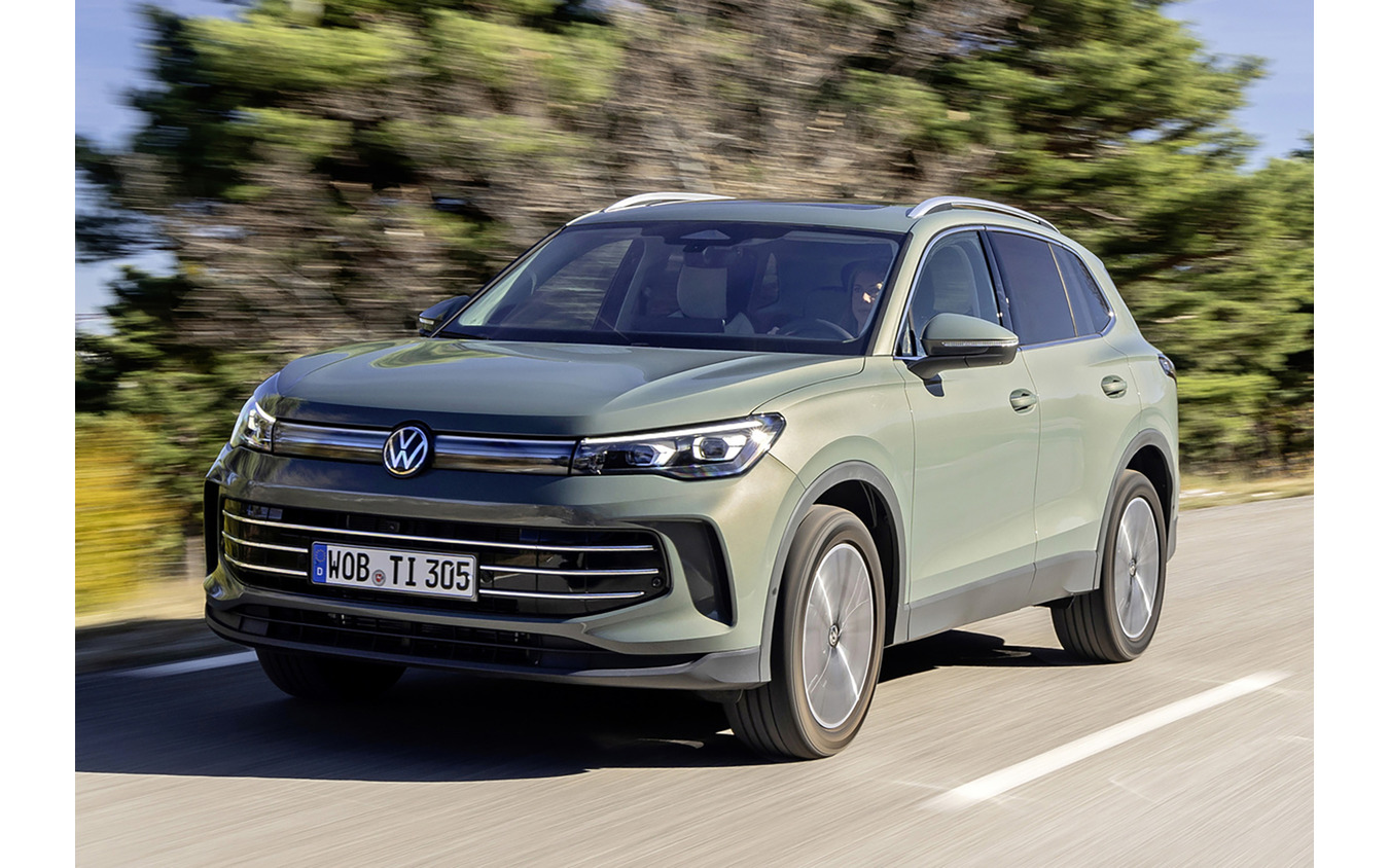 ハンコックの高性能タイヤ「ベンタス エボ SUV」を純正装着するVW ティグアン 新型