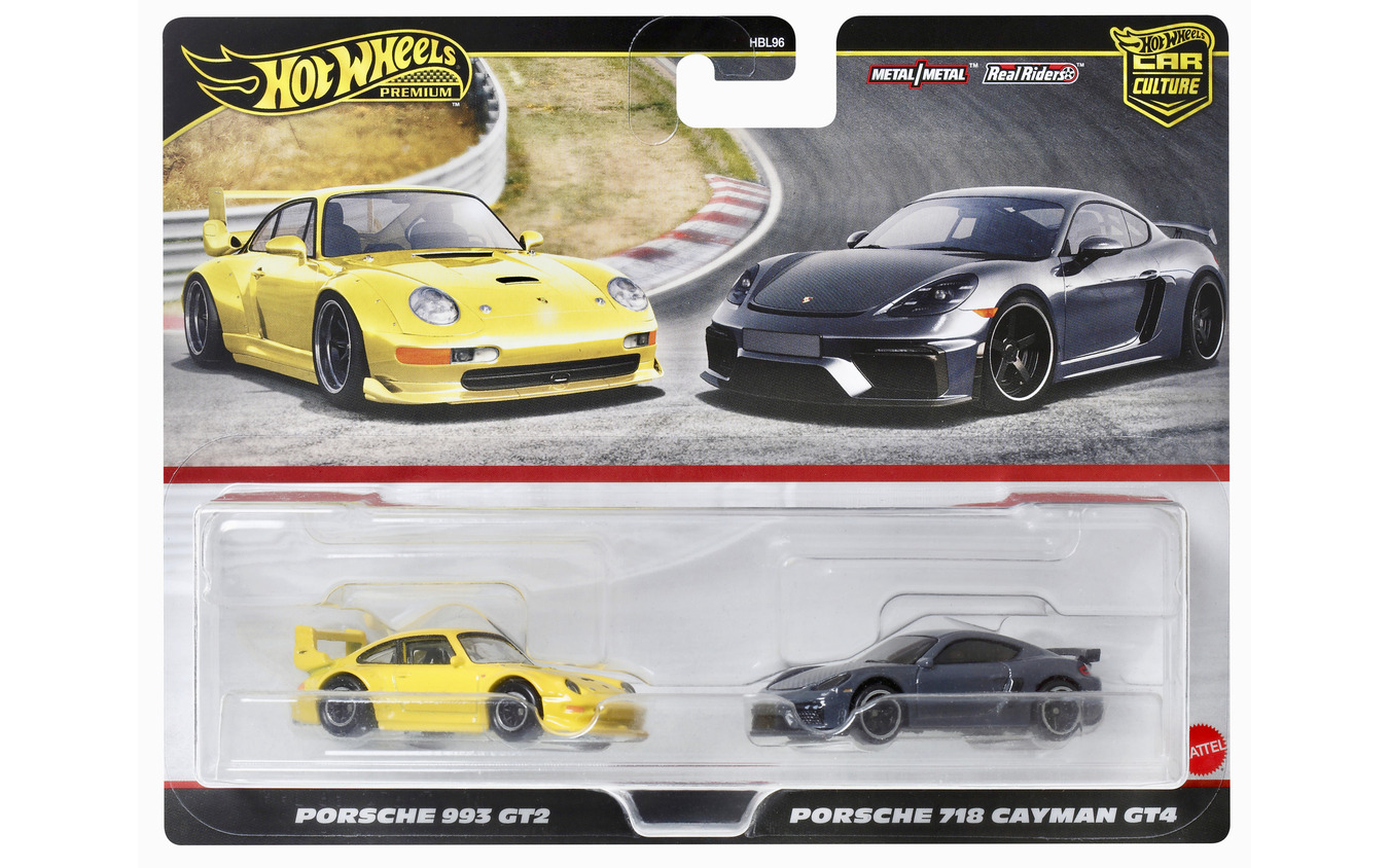ポルシェ 993 GT2/ ポルシェ 718 ケイマン GT4(12月21日発売)