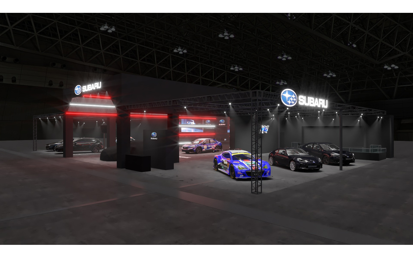 東京オートサロン2025、スバルブース(イメージ)