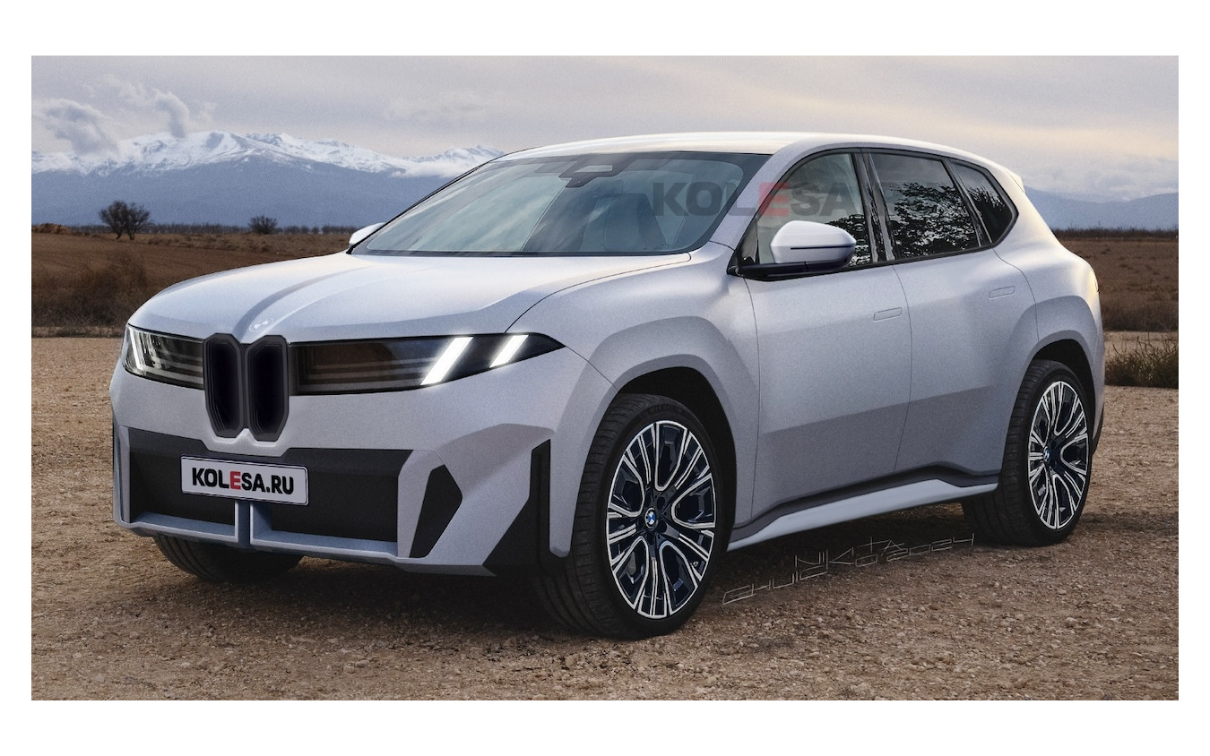 BMW iX3 市販型の予想CG