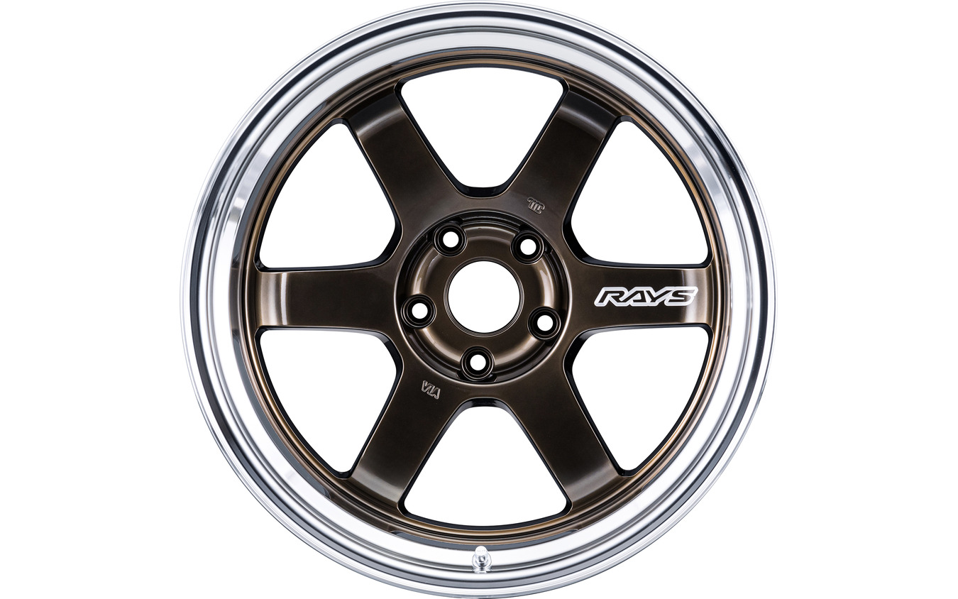 ボルクレーシング『TE37V spec-SR』18インチ(シャイニングブロンズメタル/リムDC)