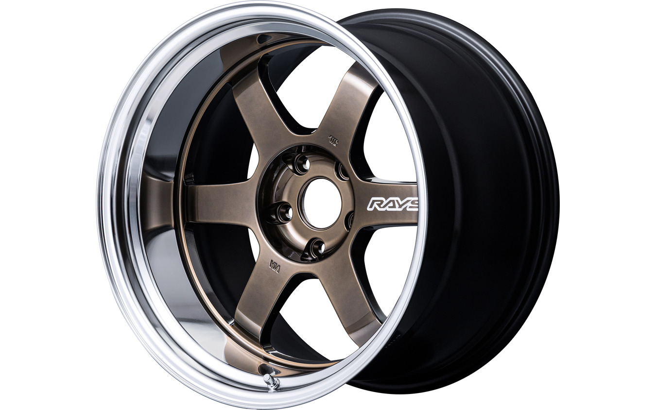 ボルクレーシング『TE37V spec-SR』18インチ(シャイニングブロンズメタル/リムDC)