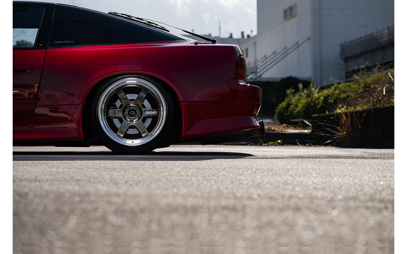 ボルクレーシング『TE37V spec-SR』× NISSAN 180SX